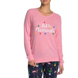 PJ Salvage Let's Flamingo Long Sleeve T-Shirt